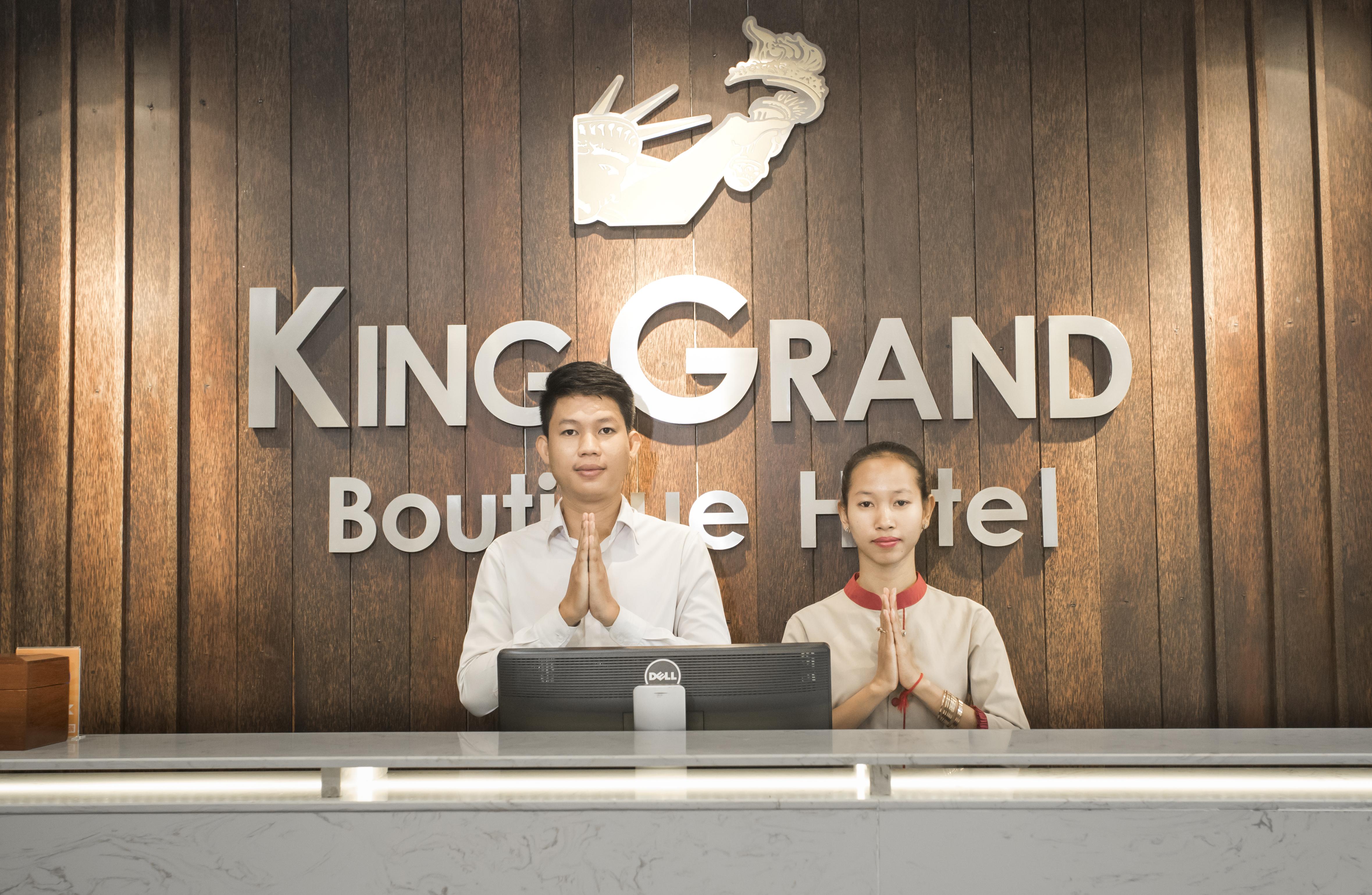 King Grand Boutique Hotel Phnom Penh Exterior photo