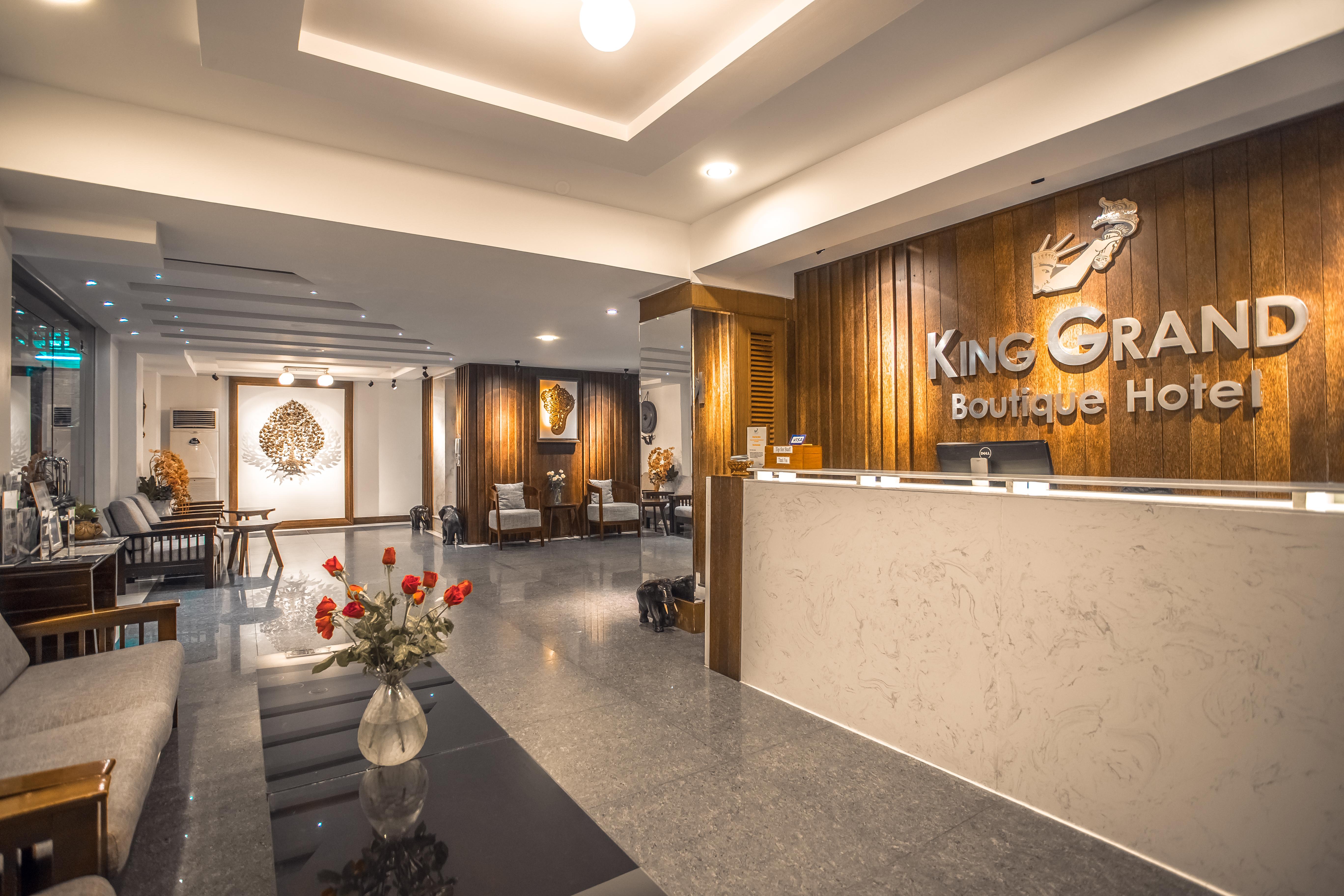 King Grand Boutique Hotel Phnom Penh Exterior photo